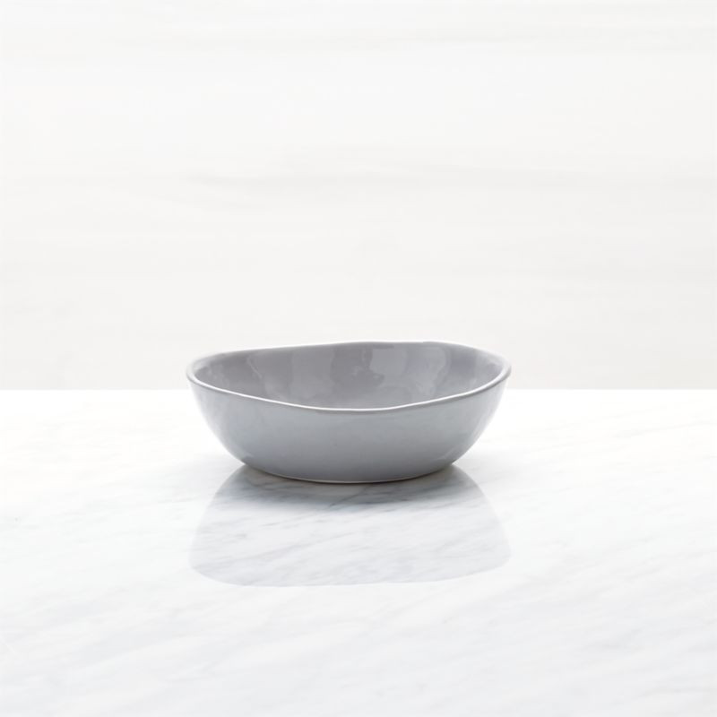 Mercer Grey Mini Bowl + Reviews | Crate and Barrel | Crate & Barrel