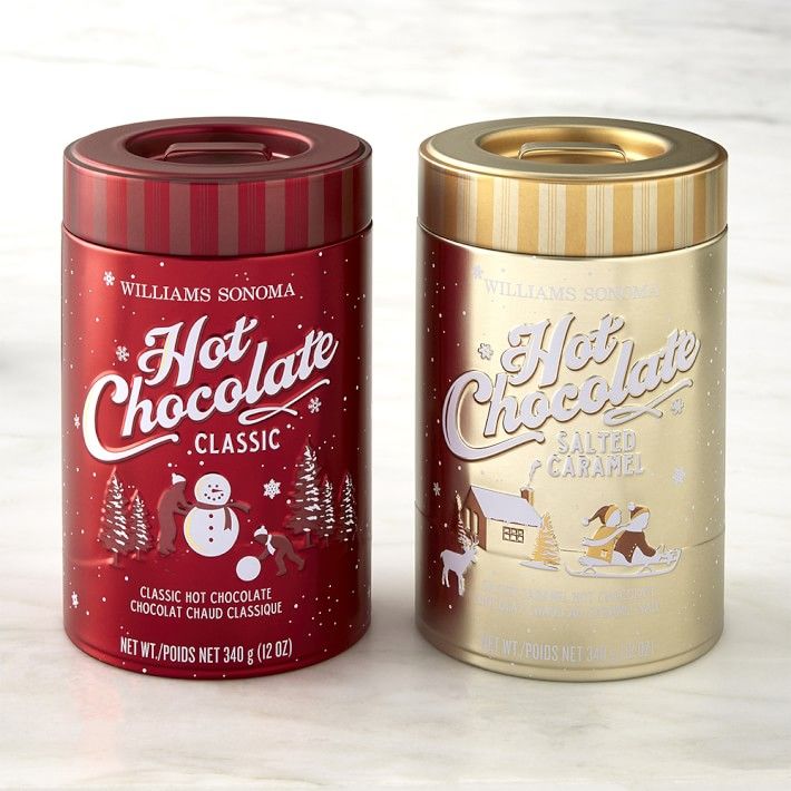 Williams Sonoma Classic Hot Chocolate & Salted Caramel Hot Chocolate Set | Williams-Sonoma