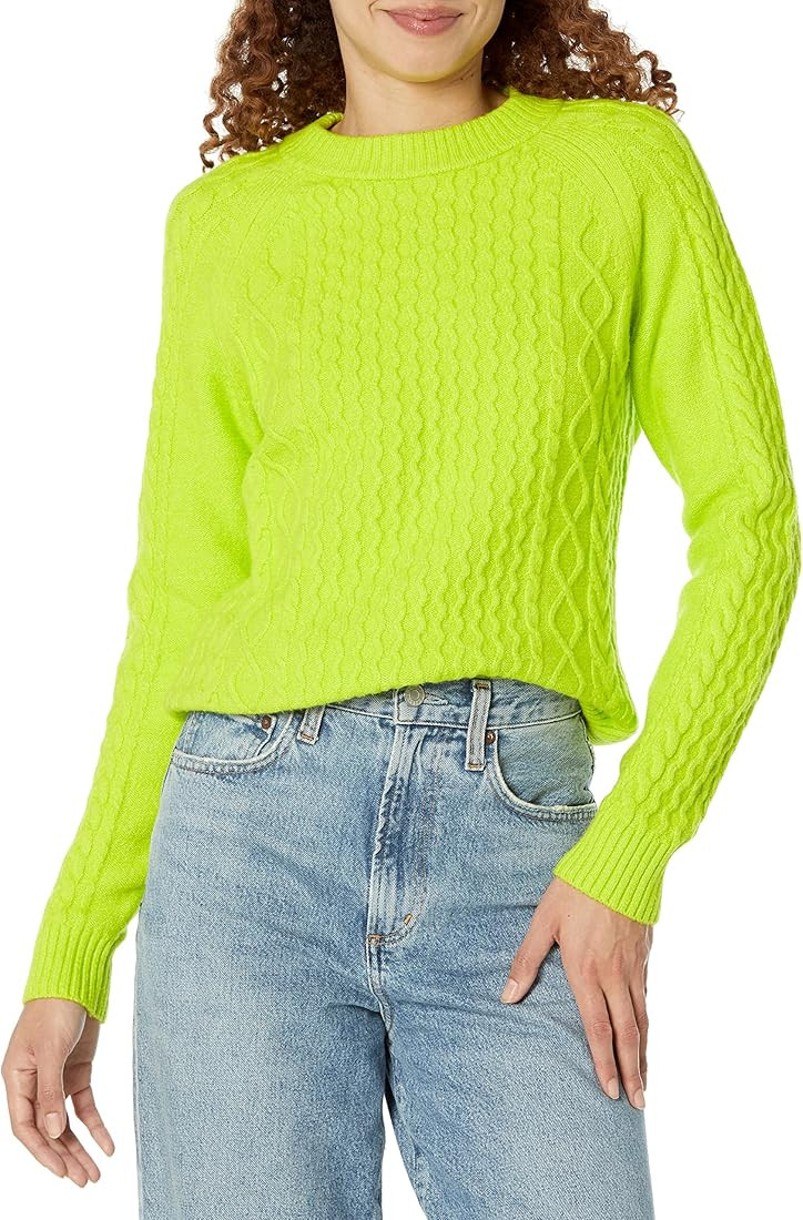 Women's Stitch Cable Sweater | Amazon (US)