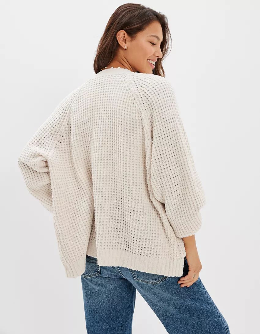 AE Chenille Cardigan | American Eagle Outfitters (US & CA)