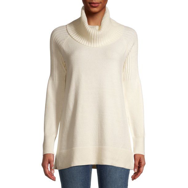 Time and Tru Women's Cowl Neck Tunic | Walmart (US)