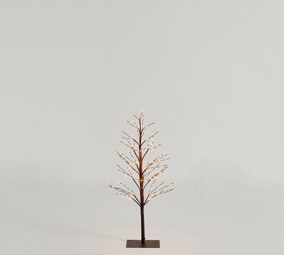 Lit Twinkling Twig Tree - 3'H | Pottery Barn (US)