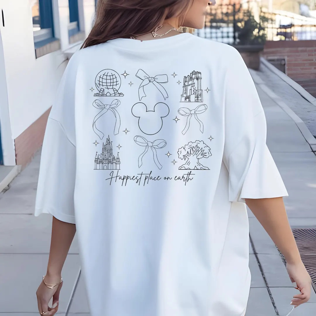 Disney World Parks Shirt, Epcot, Magic Kingdom, Hollywood Studios, Animal Kingdom Shirt, Happiest... | Etsy (US)