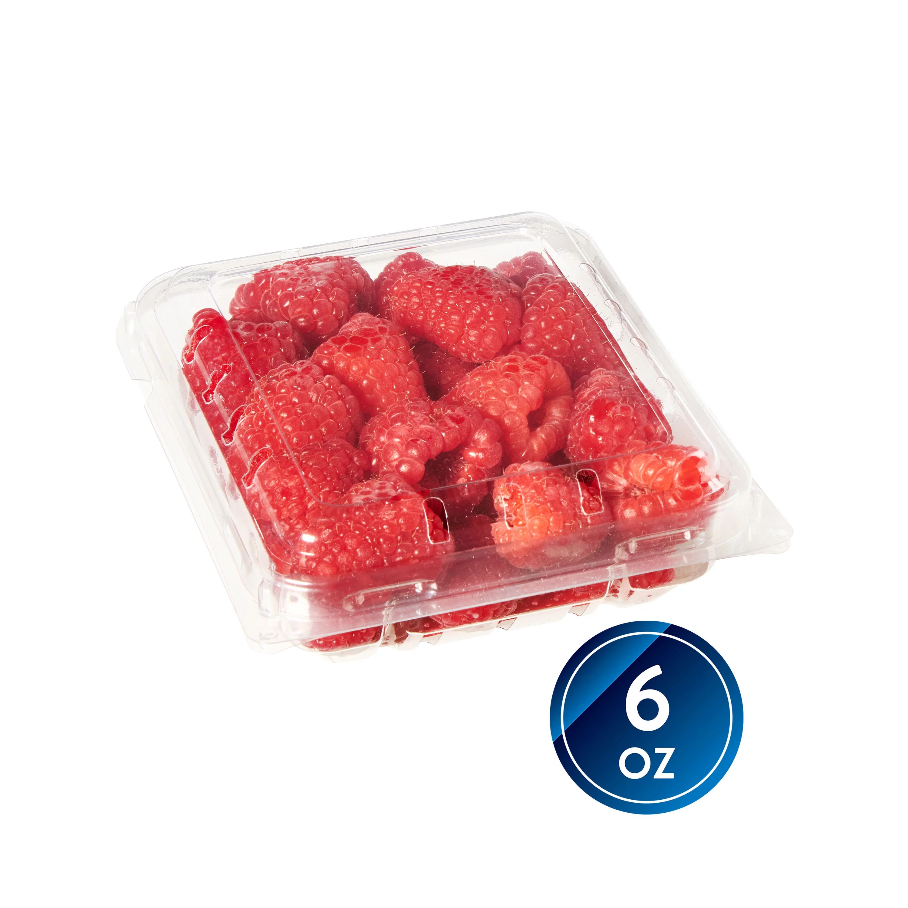 Fresh Raspberries, 6 oz - Walmart.com | Walmart (US)