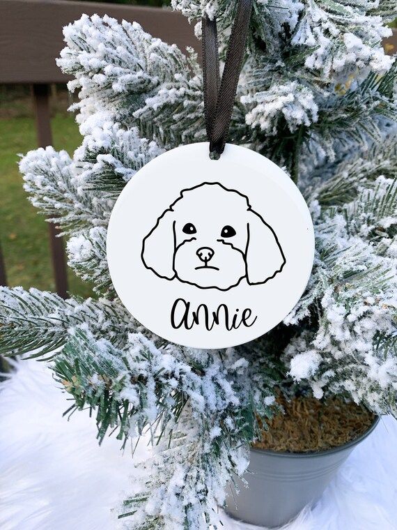 Dog ornament | Pet Ornament | Custom Dog Ornament | Personalized Dog Ornament | Personalized Pet ... | Etsy (US)