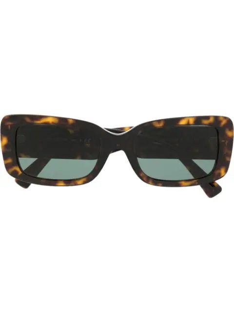 VLogo rectangle-frame sunglasses | Farfetch Global