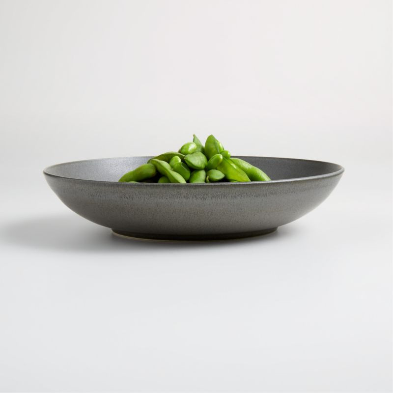 Craft 10" Charcoal Bowl Plate + Reviews | Crate & Barrel | Crate & Barrel