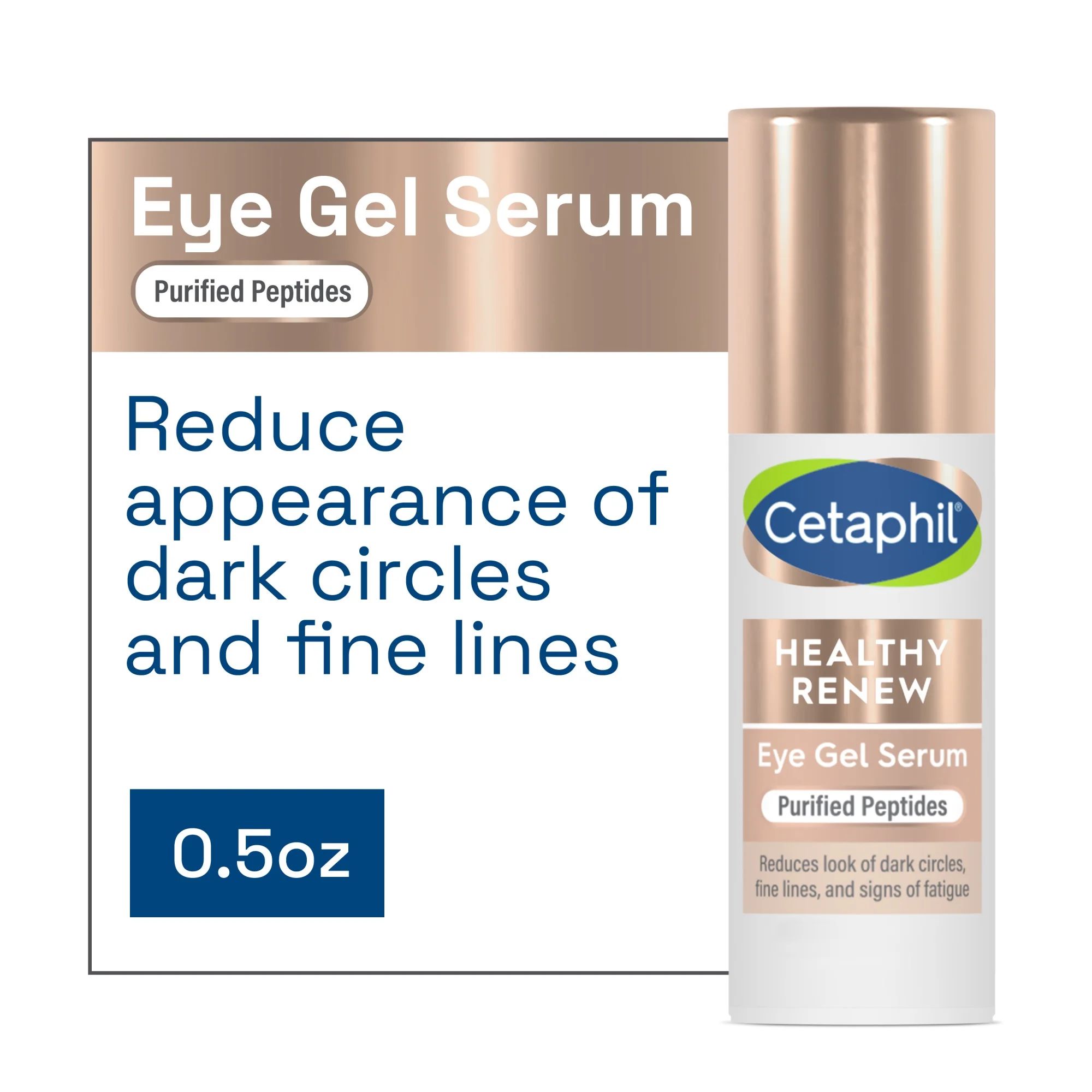 Cetaphil Healthy Renew Eye Gel Serum, Anti-Aging Retinol Alternative for Sensitive Skin, 0.5 oz | Walmart (US)