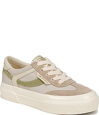 Sam Edelman Simone Suede Leather Platform Lace-Up Sneakers - 8.5 | Dillard's