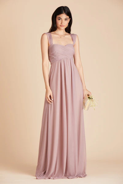 Maria Convertible Dress - Mauve | Birdy Grey