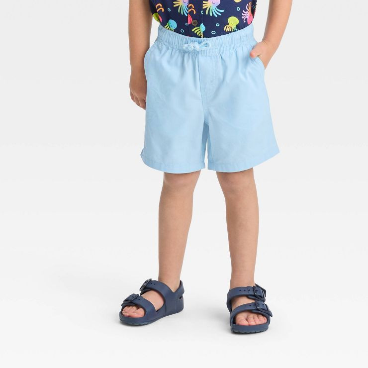 Toddler Boys' Woven Pull-On Shorts - Cat & Jack™ Violet | Target