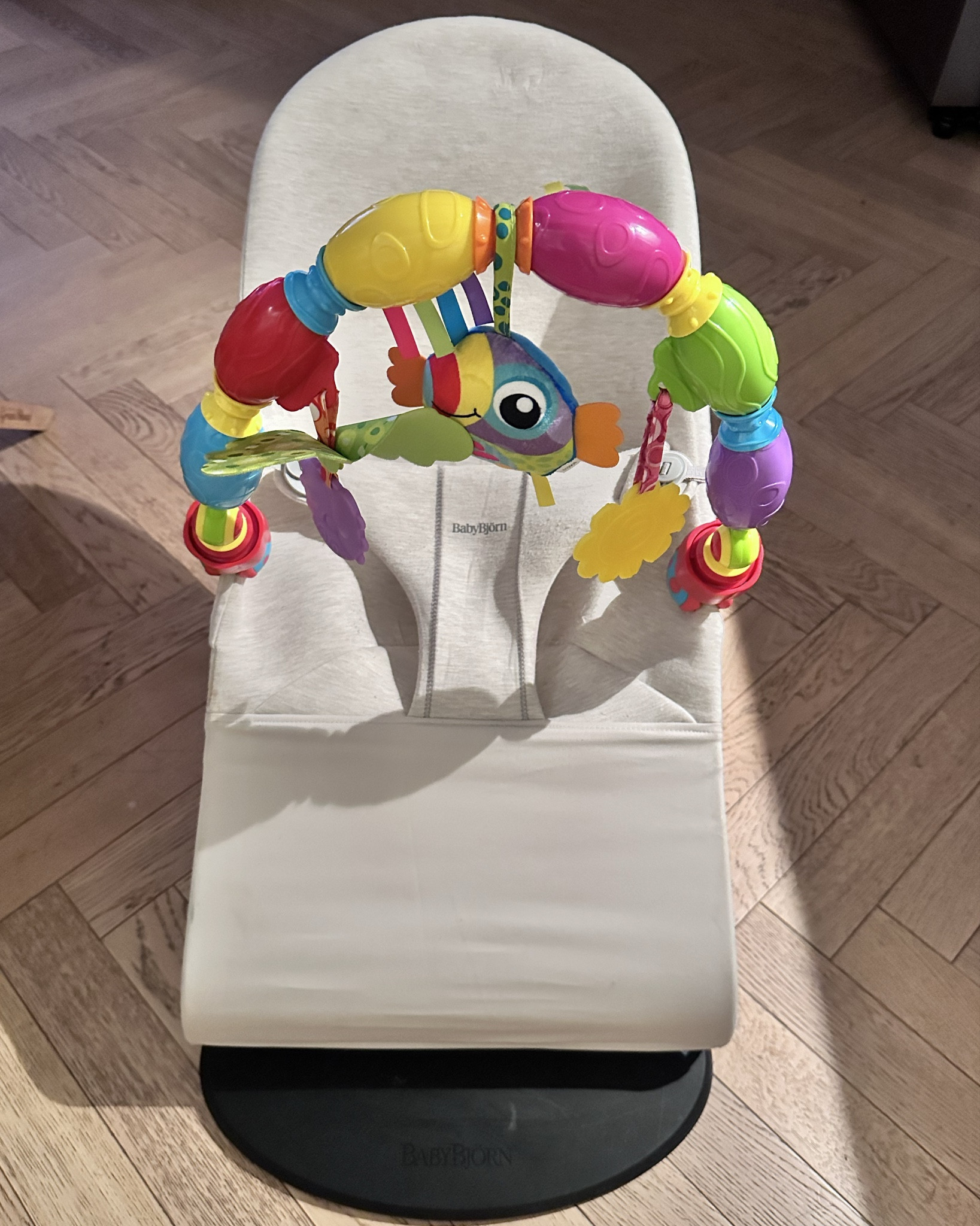 Baby bjorn bouncer with playgro toucan arch!

#LTKkids #LTKbaby #LTKgiftguide