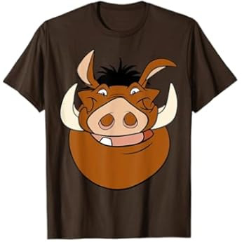 Disney Lion King Character Face Costume T-Shirt | Amazon (US)