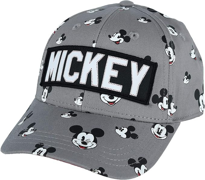 Jerry Leigh Disney Kids' Mickey Mouse Print Baseball Cap | Amazon (US)