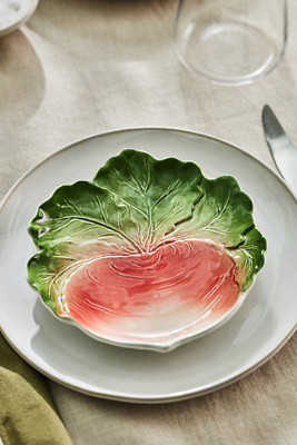 Josiana Italian Earthenware Canape Plate | Anthropologie (US)