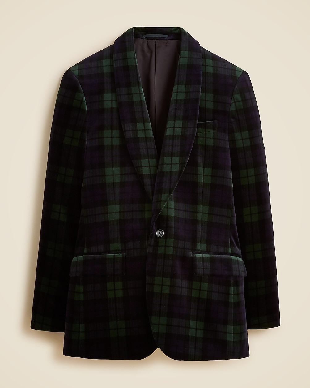 Shawl-collar dinner jacket in velvet | J. Crew US