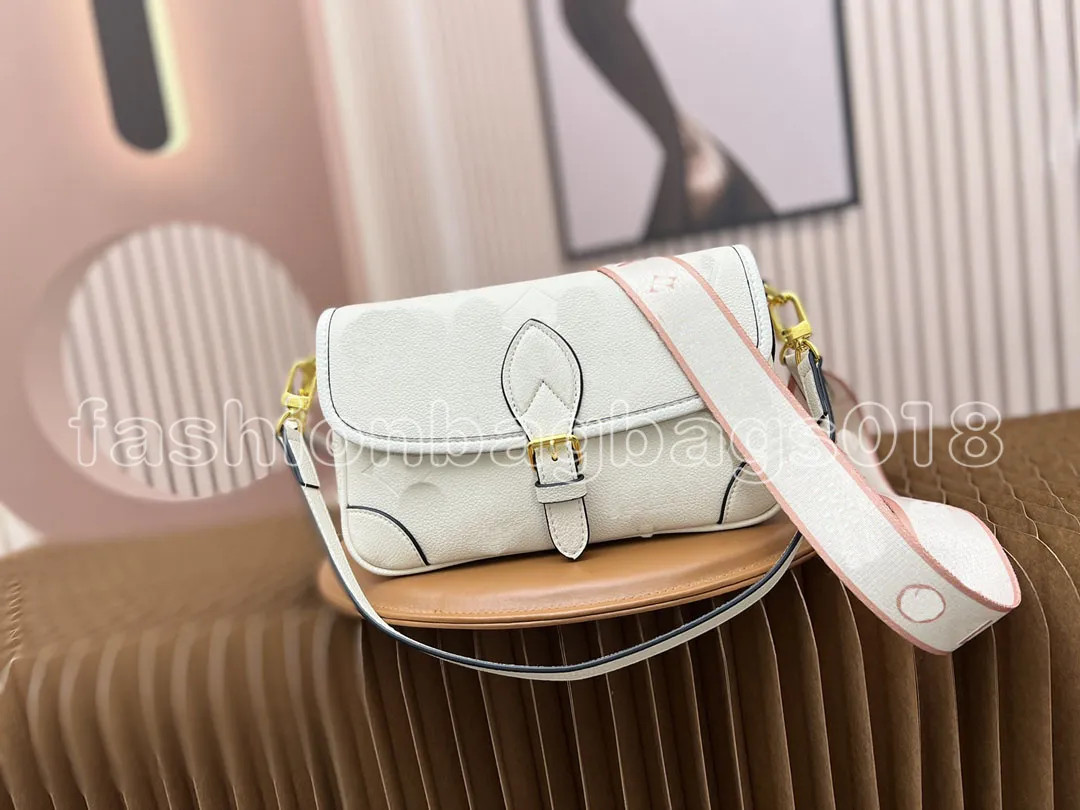 M46386 M46388 Diane Satchel Bag Monograms Empreinte Handbag with Jacquard Cross-body Strap Should... | DHGate