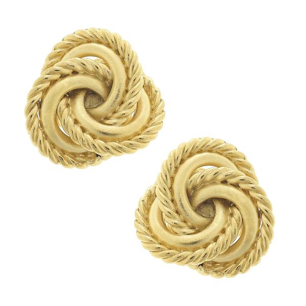 Diana Knotted Studs | Susan Shaw
