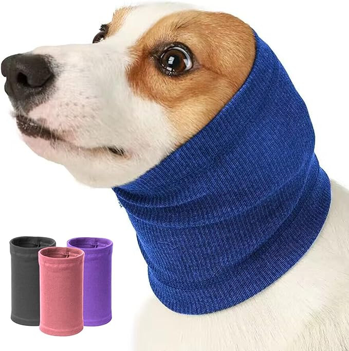 Nanaki Dog Calming Hoodie Quiet Head Cover Sleeves - Ear Covers Hood for Noise Bath, The Grooming... | Amazon (US)