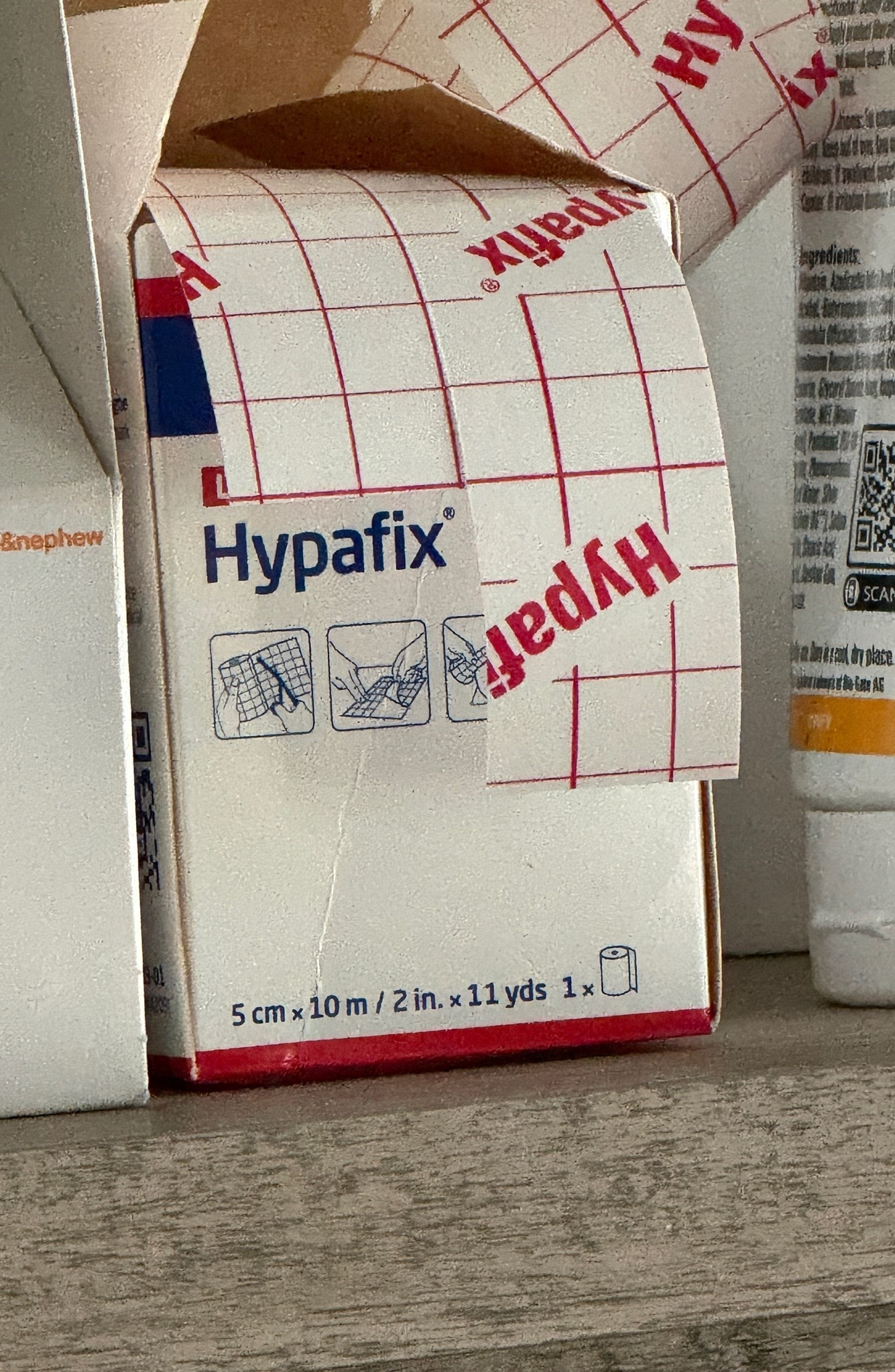 I am super sensitive to tapes and adhesive, but this is what I use post op or 3m beige tape.

#LTKdayinmylife #LTKActive #LTKootd