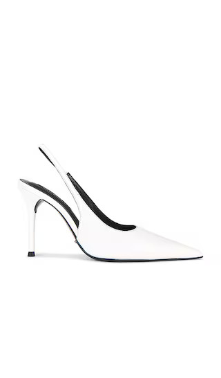 Ivy Slingback Pump in Milk Capretto | Revolve Clothing (Global)
