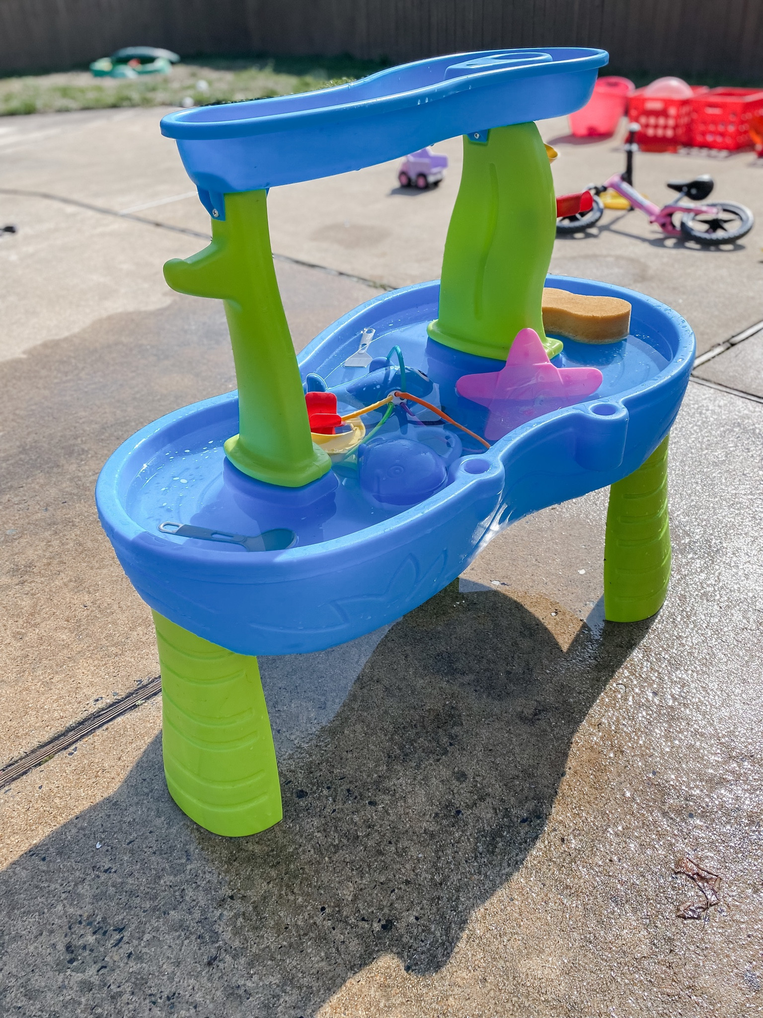 85° in February! So our two-tier rain water table by Step 2 made its 2023 debut. Saw it’s on super sale on Walmart if you want to snag one before prices increase for summer!

#LTKkids #LTKSeasonal #LTKunder100