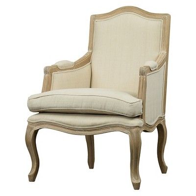 Upholstered Chair Buff Beige - Baxton Studio | Target