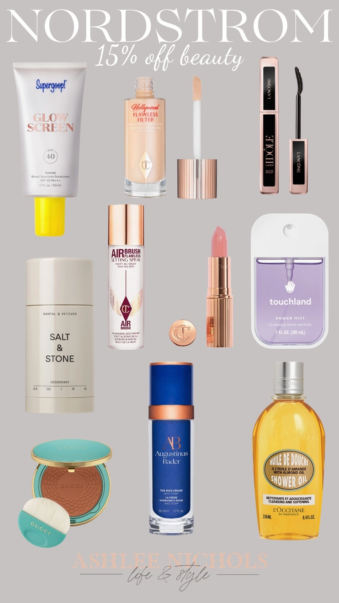Nordstrom 15% off beauty 