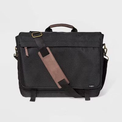 Men's Messenger Bag - Goodfellow & Co™ Black | Target