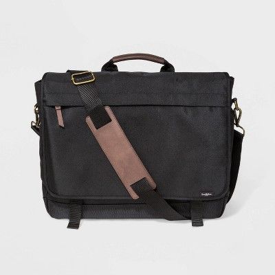 Men's Messenger Bag - Goodfellow & Co™ Black | Target