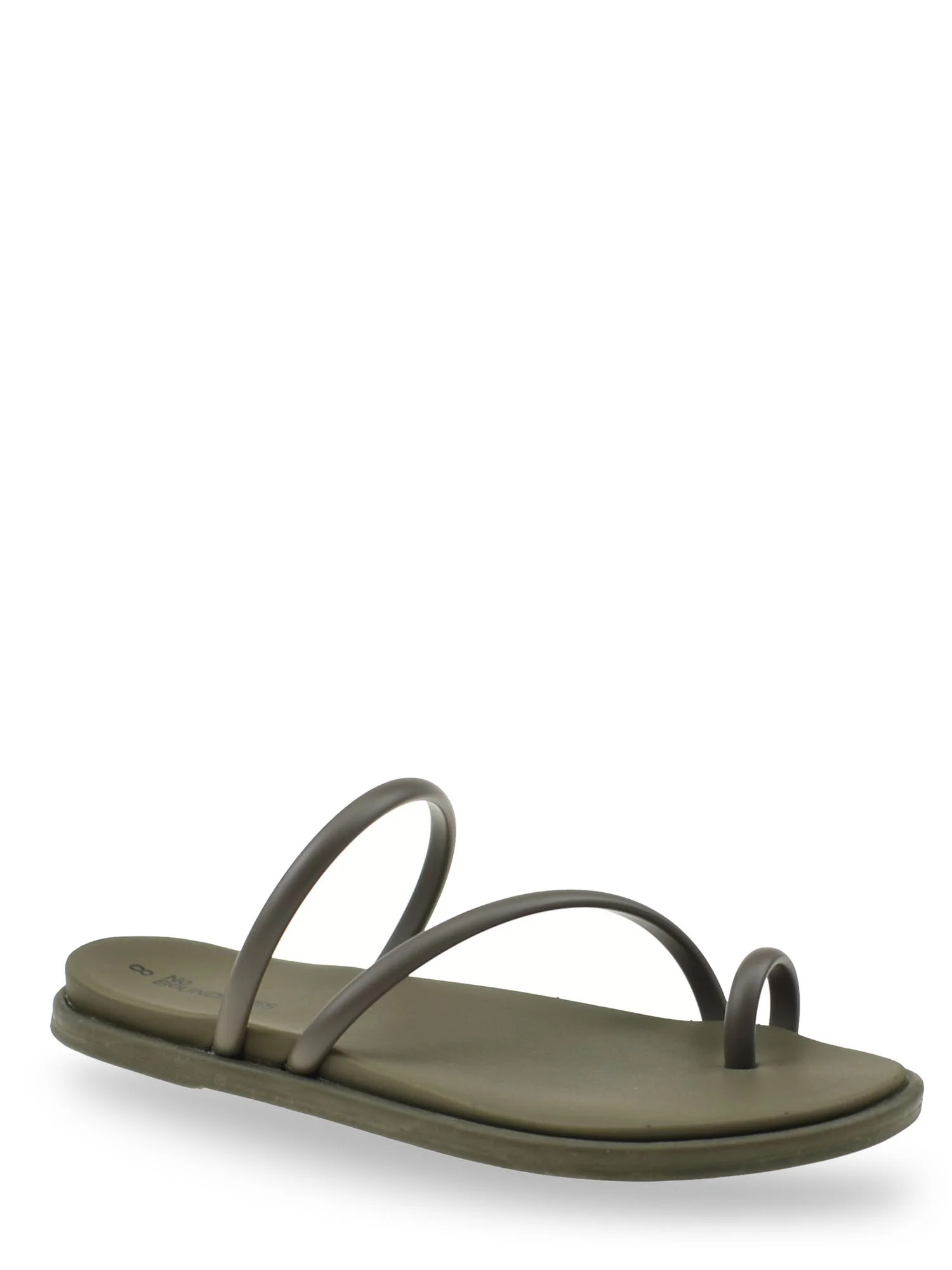 No Boundaries Women's Strappy Toe Loop Sandals | Walmart (US)
