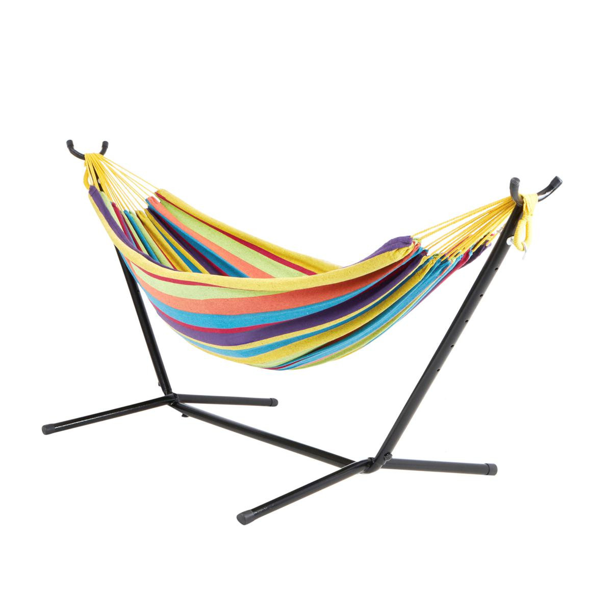 Paradise By Bliss 60"-Wide Hammock with Built-In Stand | HSN