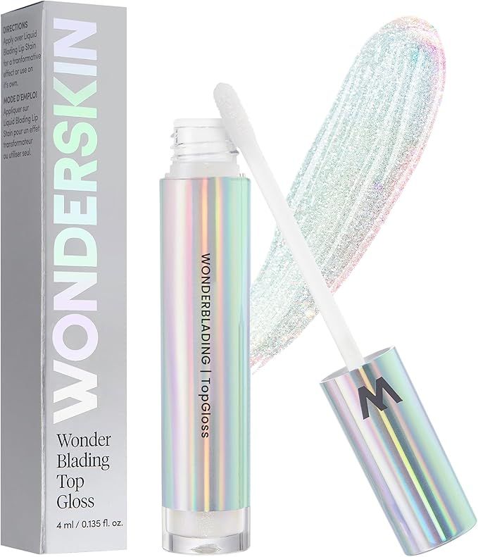 Wonderskin Wonder Blading Top Gloss - Clear Lip Gloss, No Sticky Or Tacky Feel, High Shine Finish... | Amazon (UK)