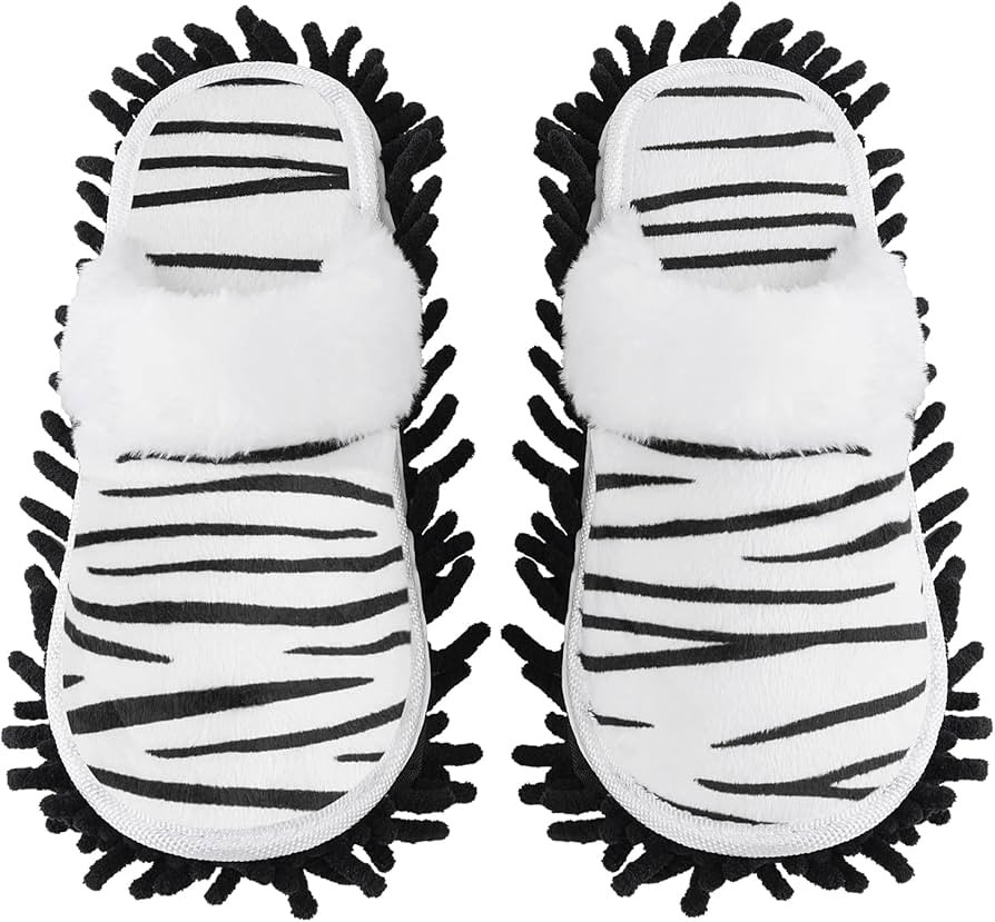 Microfiber Floor Mop Slippers House Dust Cleaning Tool Detachable Washable Shoes for Kitchen Hous... | Amazon (US)