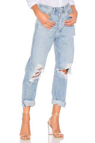 90's Mid Rise Loose Fit in Fall Out | Revolve Clothing (Global)