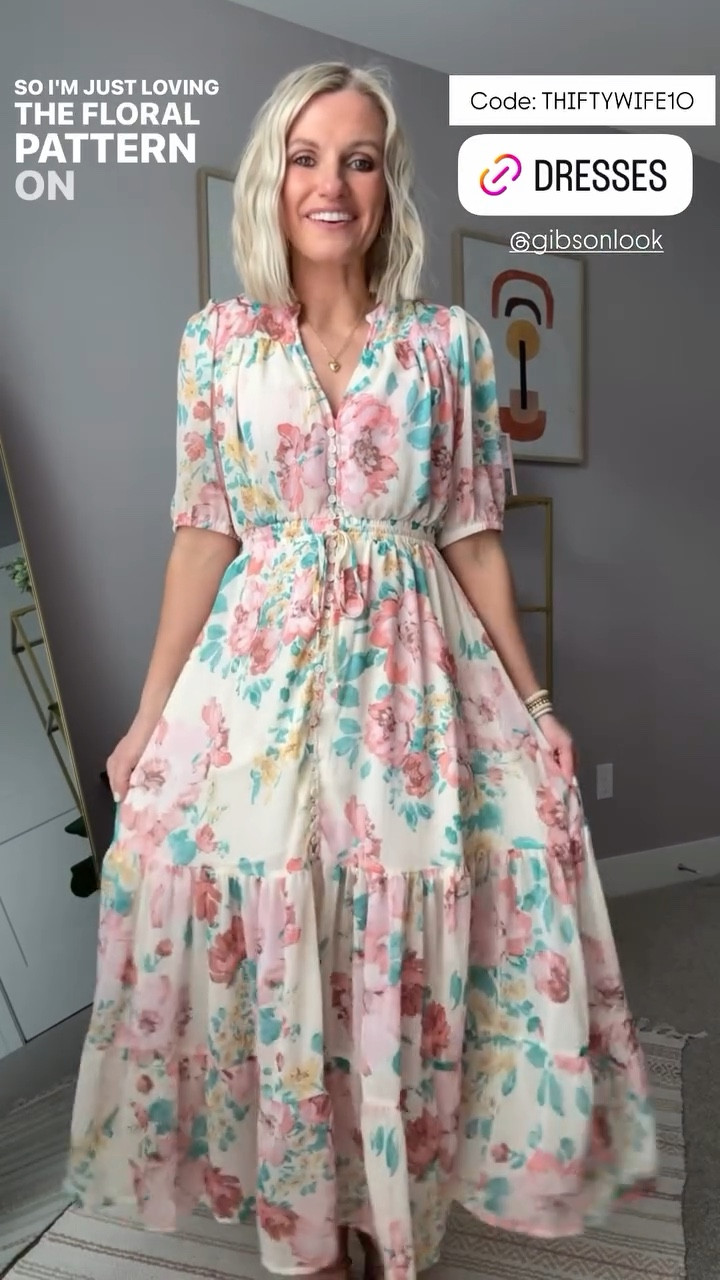 Spring dresses from @Gibsonlook Code: THIFTYWIFE10 for 10% off! 

#LTKOver40 #LTKPetite #LTKSeasonal