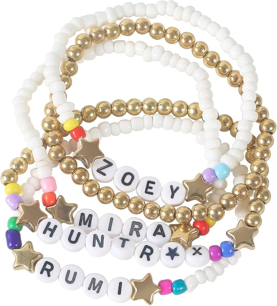 for KPop Merch Toys Bracelets Sets,Demon Costume Party Favors for Huntrix Merchandise for Rumi Mi... | Amazon (US)