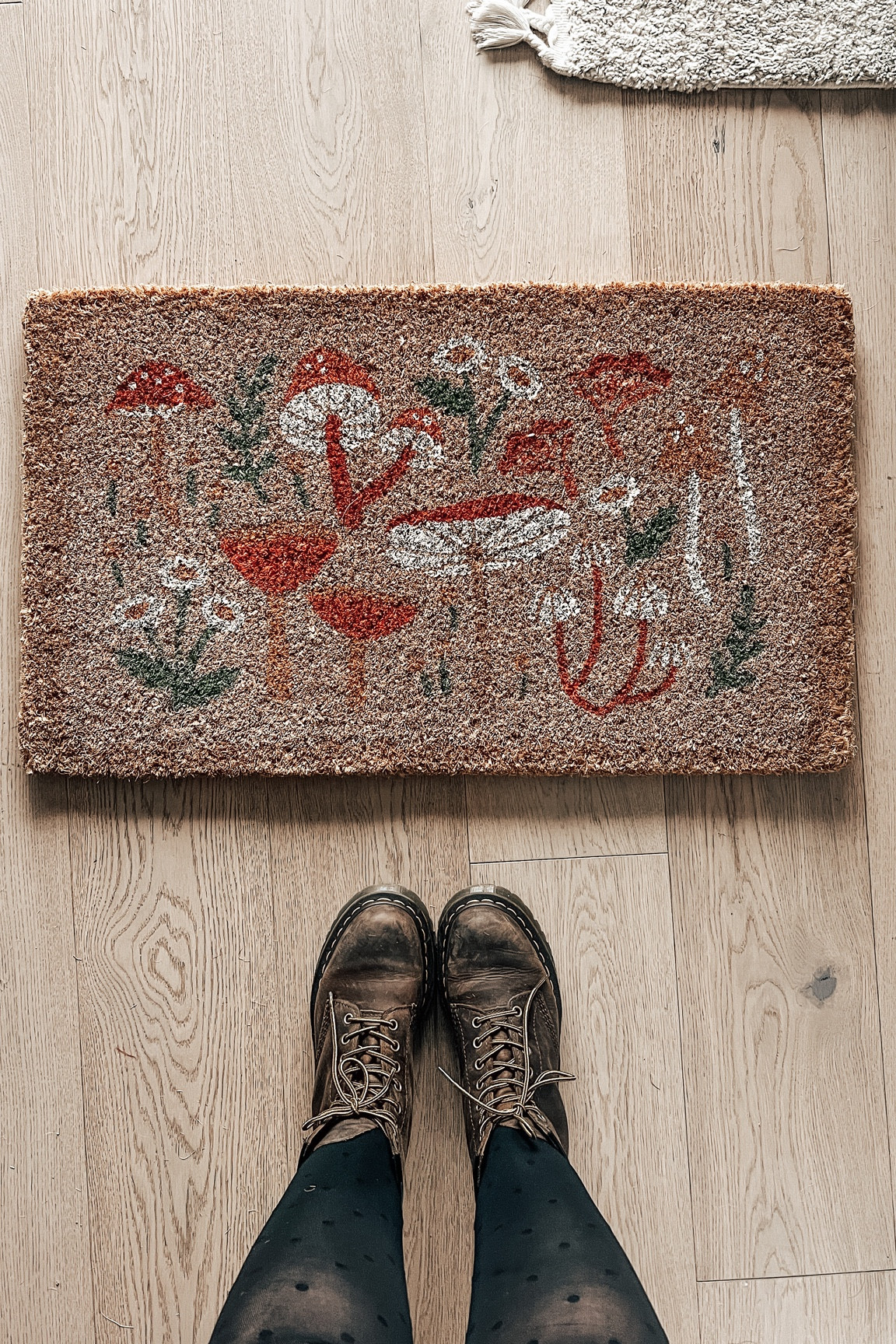 Mushroom doormat!!😌