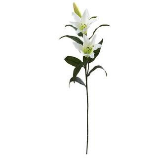 White Lily Stem, 12ct. By Nearly Natural | 26.5" | Michaels® | Michaels Stores