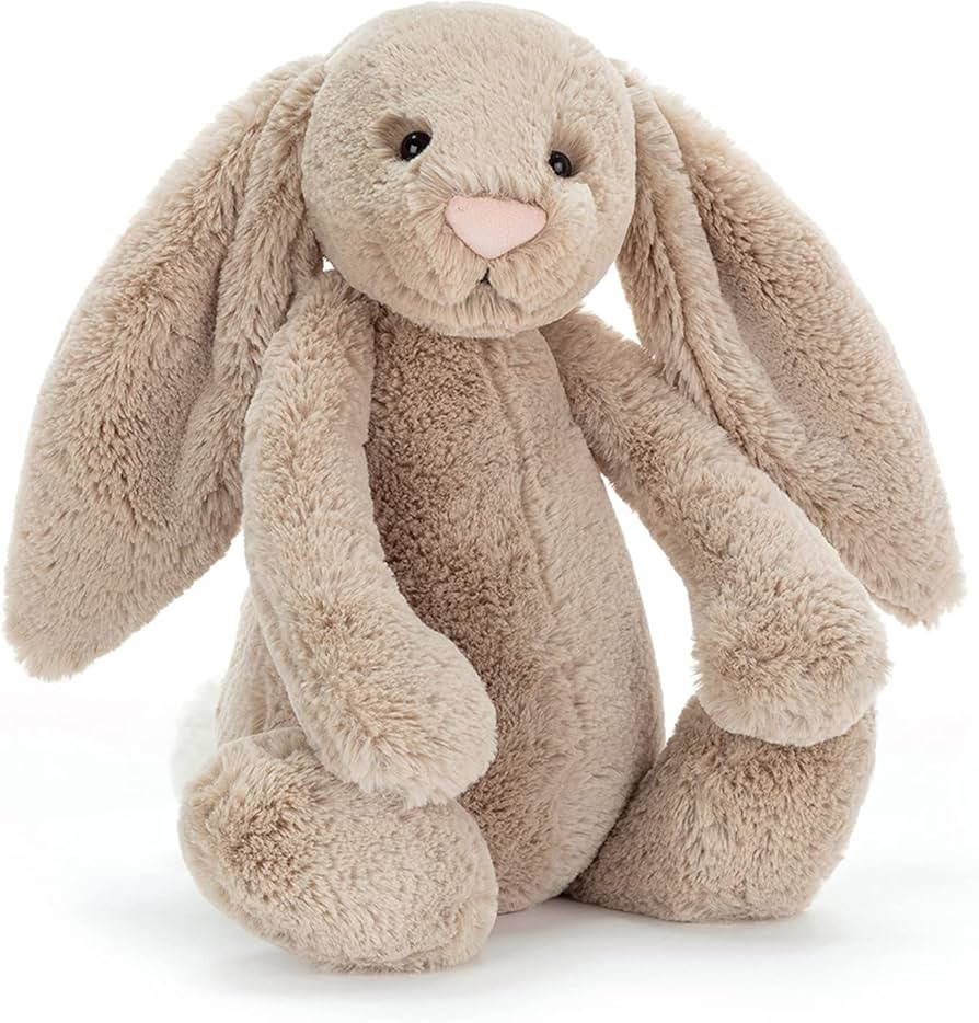Jellycat Bashful Beige Bunny Stuffed Animal, Large, 15 inches | Amazon (US)