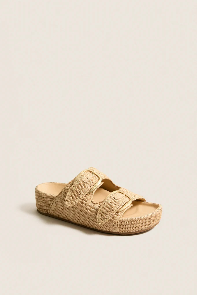 Natural Chunky Woven Nico Sandals | Tuckernuck (US)