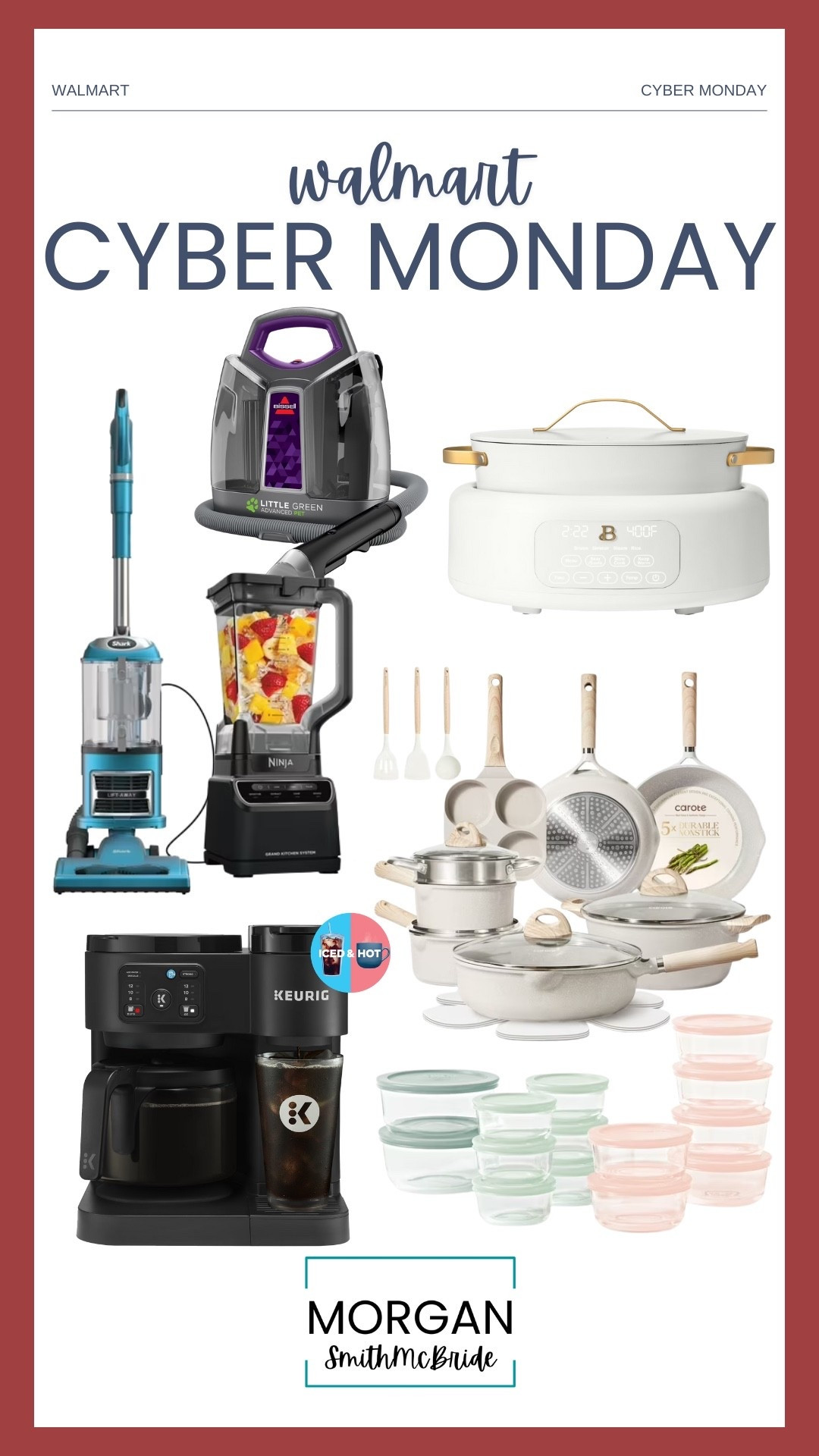 Walmart has the best deals on how applicants for Cyber Monday. Save up to 50% of select finds  