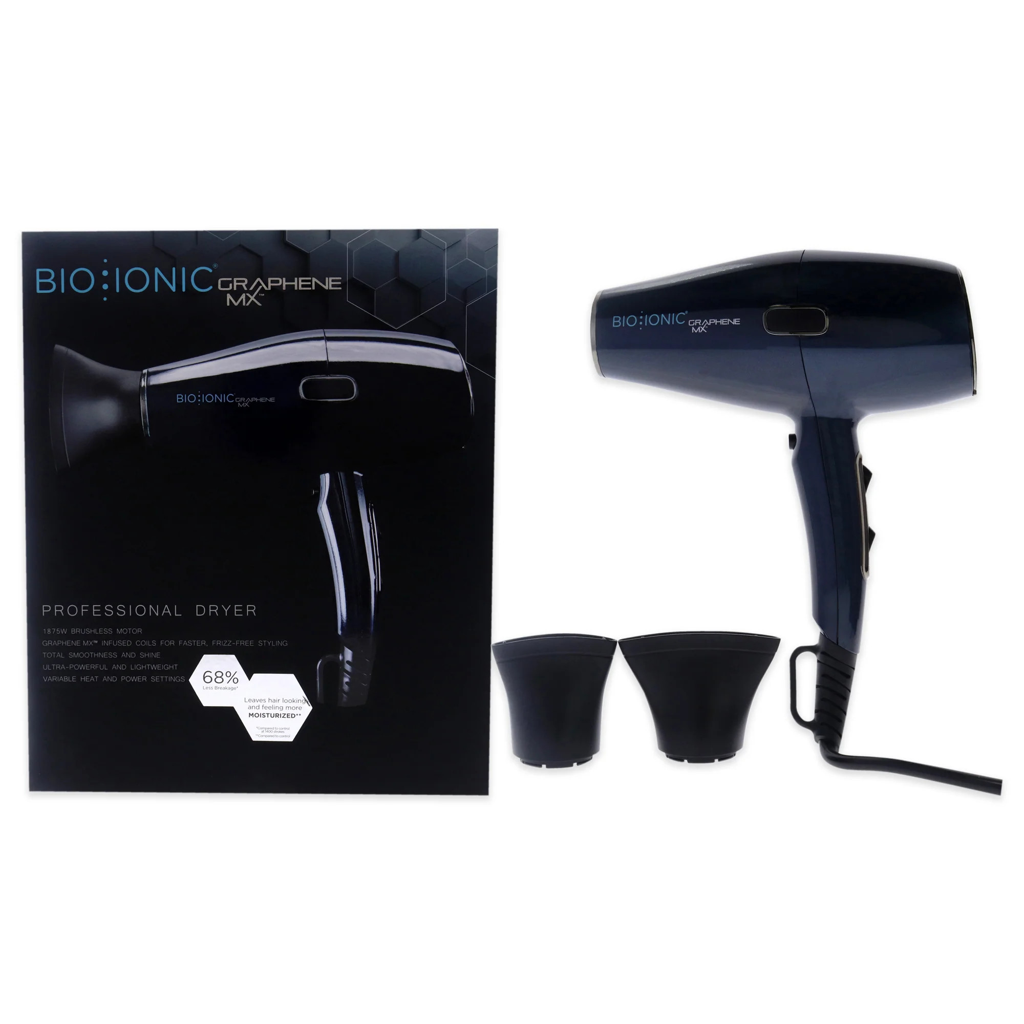 Graphene MX Hair Dryer - Blue by Bio Ionic for Women - 1 Pc Hair Dryer | Shop Simon