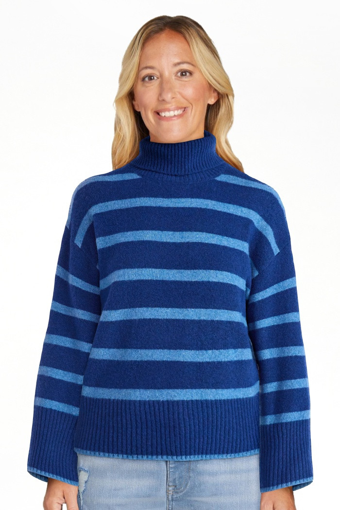 Time and Tru Women's Chunky Turtleneck Pullover Sweater with Long Sleeves, Mid-weight, Sizes XS-X... | Walmart (US)