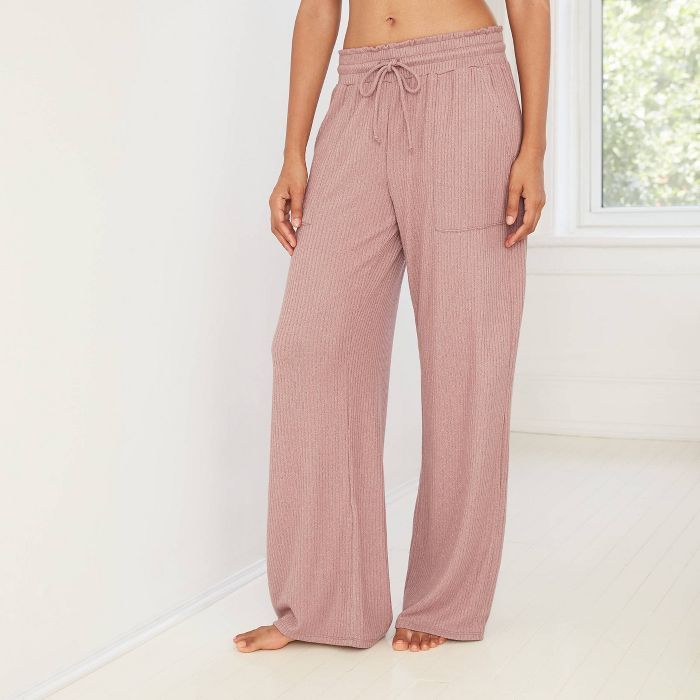 Women's Perfectly Cozy Wide Leg Lounge Pants - Stars Above™ | Target