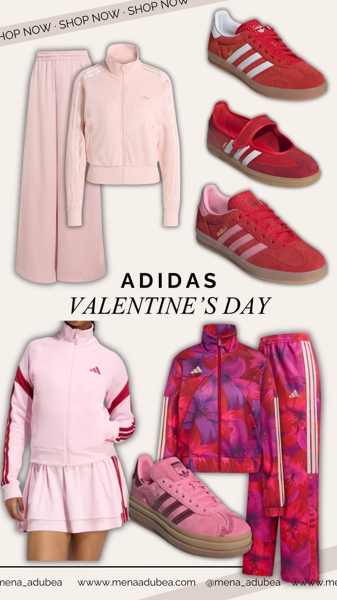 These looks are too cute for Valentines Day! You know we love a set! 