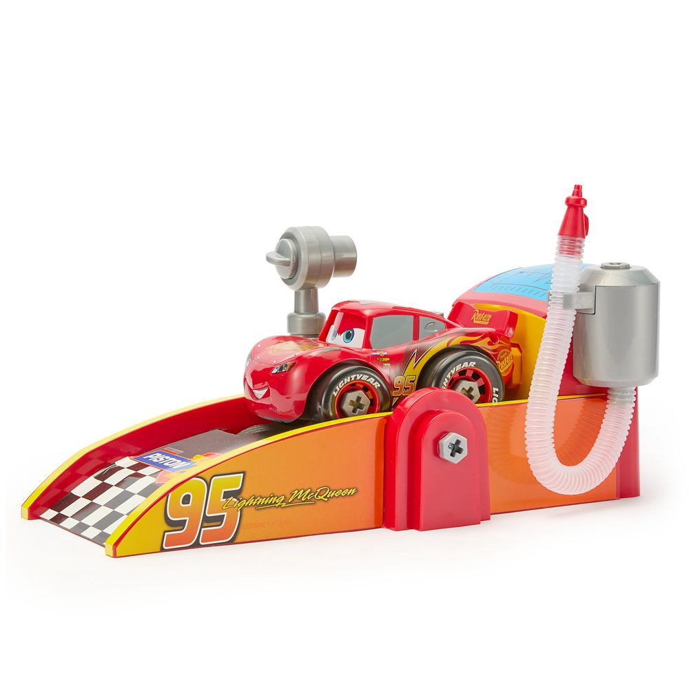 Lightning McQueen Mechanic Shop & Launcher Play Set | Disney Store