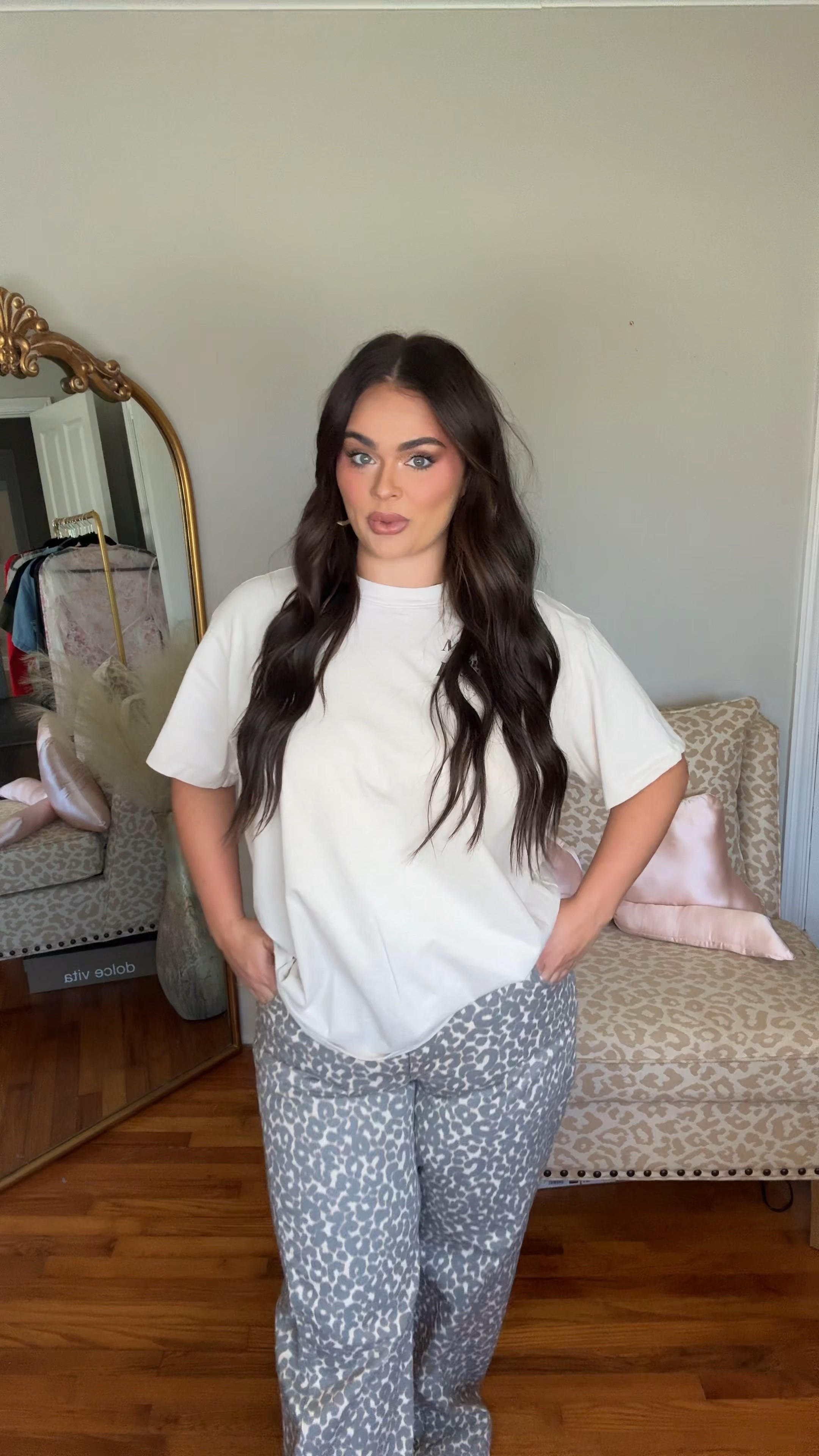 So glad Target came out with an affordable pair of such a trendy pant!! Wearing a size Large in these leopard pants 🐆🖤

I got the sweater at Ross but linked a similar one as well as some other options that would look really cute with the pants as well!! 

Leopard, Target, Affordable Fashion, Target Finds, Target Fashion, Midsize, Midsize Fashion, Midsize Style 

#LTKStyleTip #LTKMidsize