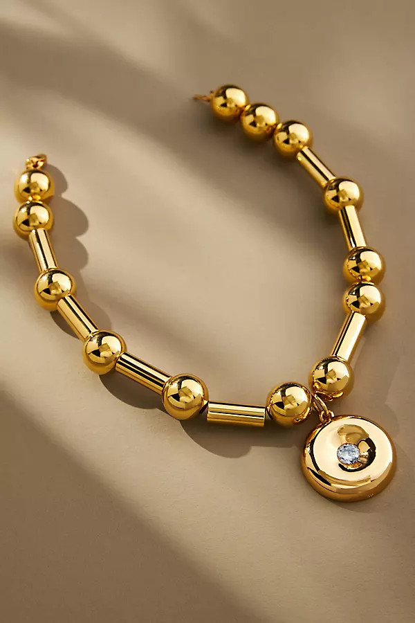 Timeless Pearly Gold Ball Chain Necklace | Anthropologie (US)