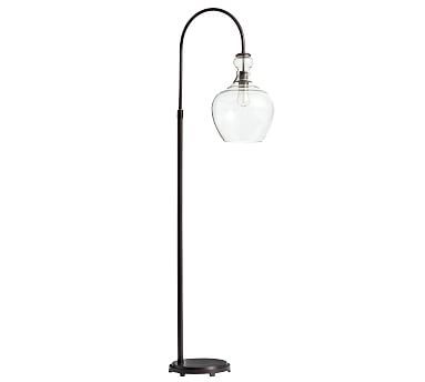 Flynn Recycled Glass Floor Lamp | Pottery Barn (US)